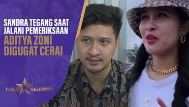Sandra Dewi Takut dan Tegang Kembali Jalani Pemeriksaan, Aditya Zoni Digugat Cerai | Halo Selebriti