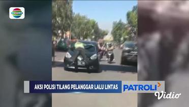Aksi Heroik Polisi saat Tilang Pengendara di Bandung - Patroli