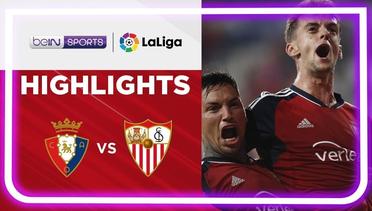 Match Highlights | Osasuna vs Sevilla | LaLiga Santander 2022/2023