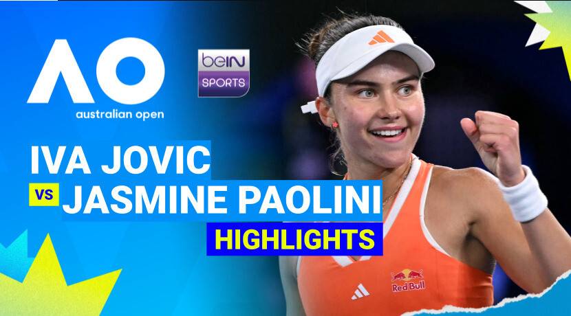Iva Jovic (USA) vs Jasmine Paolini (ITA) - Women's Singles Round 3 | Australian Open 2026