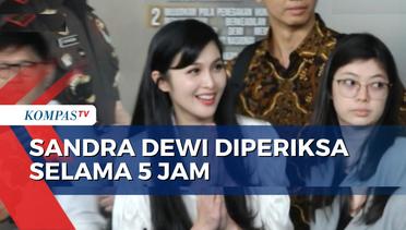 Buntut Kasus Korupsi Timah Suaminya, Sandra Dewi Diperiksa sebagai Saksi Selama 5 Jam
