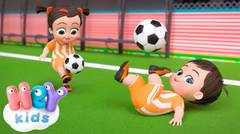 Mencetak gol! - Lagu Sepak Bola (Lagu Sepak Bola) untuk Anak-Anak | Sajak Anak-Anak HeyKids