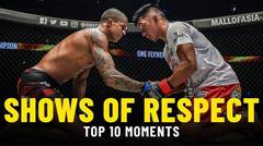 ONE Championship's Top Shows Of Respect From 2019