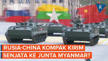 Rusia-China Pasok Senjata Untuk Junta?