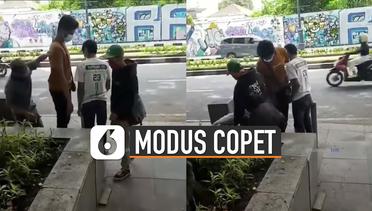 Viral Modus Copet Beraksi di Alun-Alun Kota Bandung