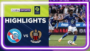 Match Highlights | Strasbourg vs Nice | Ligue 1 2022/2023