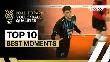 Top 10 Best Moments | Men’s FIVB Road to Paris Volleyball Qualifier