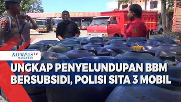 Ungkap Penyelundupan BBM Bersubsidi, Polisi Sita 3 Mobil BBM