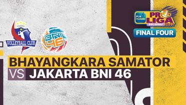 Full Match | Final Four: Surabaya Bhayangkara Samator vs Jakarta BNI 46 | PLN Mobile Proliga Putra 2022