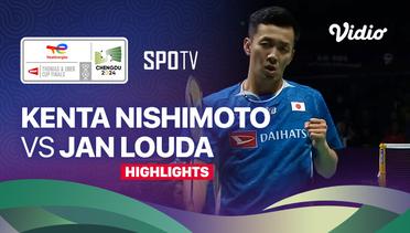 Kenta Nishimoto (JPN) vs Jan Louda (CZE) - Highlights | Thomas Cup Chengdu 2024 - Men's Singles