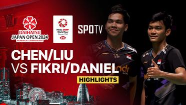 Chen Bo Yang (CHN) vs Muhammad Shohibul Fikri/Daniel Marthin (INA) - Highlights | Daihatsu Japan Open 2024 - Men's Doubles