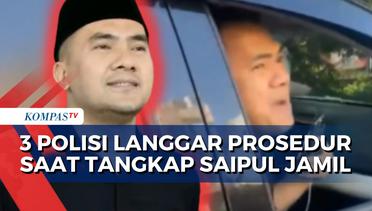 3 Anggota Polsek Tambora yang Tangkap Saipul Jamil Terbukti Langgar Prosedur!