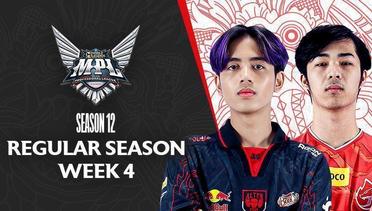 LIVE | MPL ID S12 | Regular Season Hari 4 Minggu 4 | Bahasa Indonesia