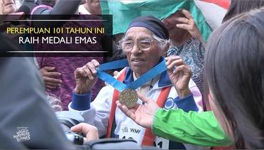 Perempuan 101 Tahun Ini Raih Medali Emas