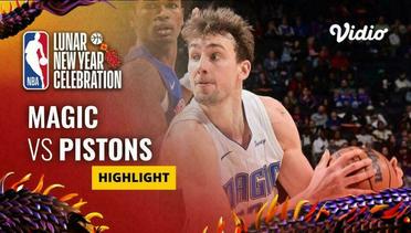 Orlando Magic vs Detroit Pistons - Highlights  | NBA Regular Season 2023/24