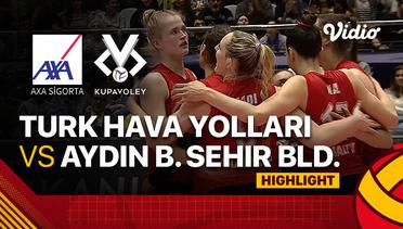 Highlights | Semifinal: Turk Hava Yollari vs Fenerbahce Opet | Women's Turkish Volleyball Cup 2022/23