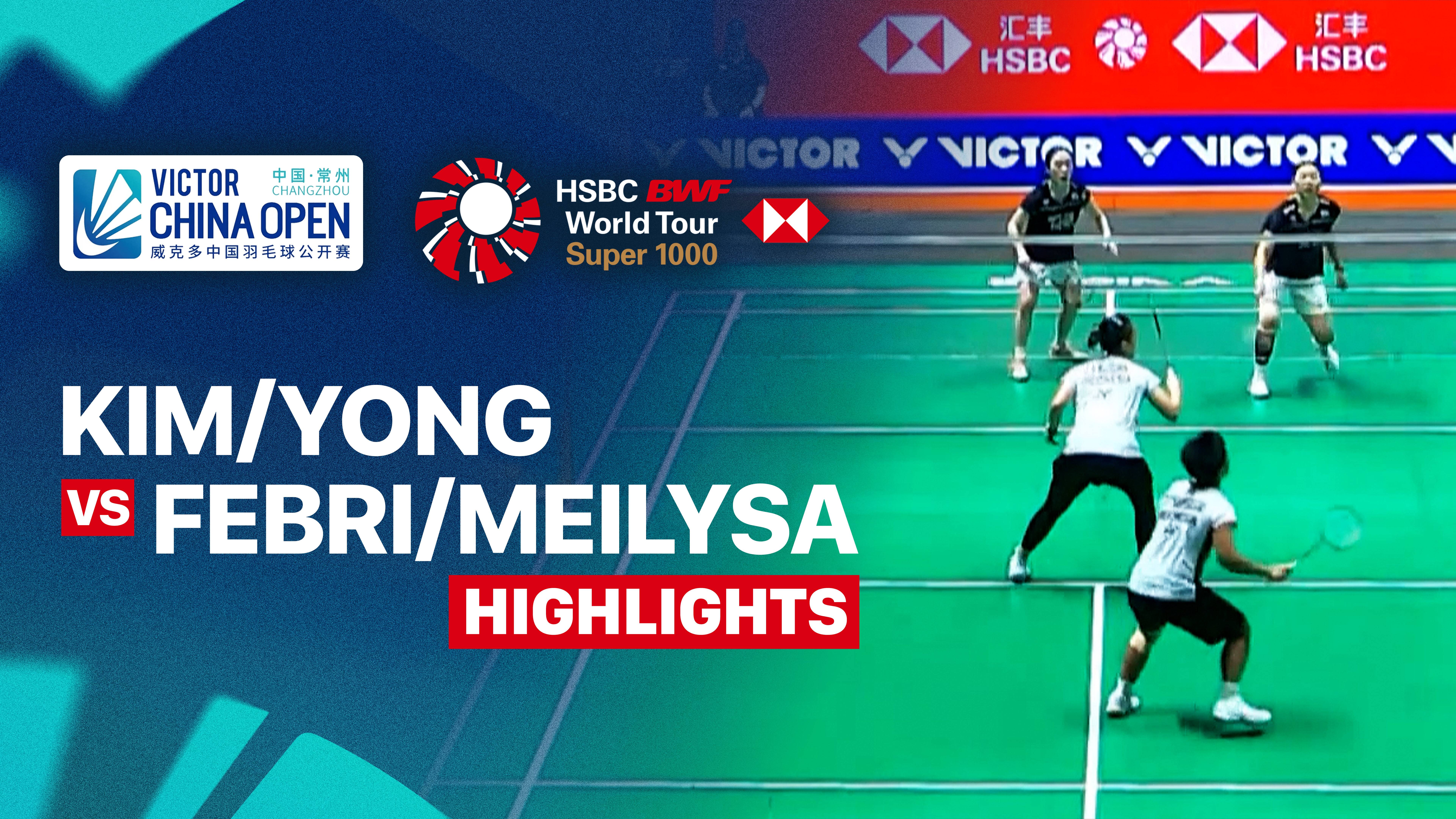 Kim Hye Jeong/Kong Hee Yong (KOR) vs Febriana Dwipuji Kusuma/Meilysa Trias Puspitasari (INA) - Women's Doubles Round of 32 | VICTOR China Open 2026