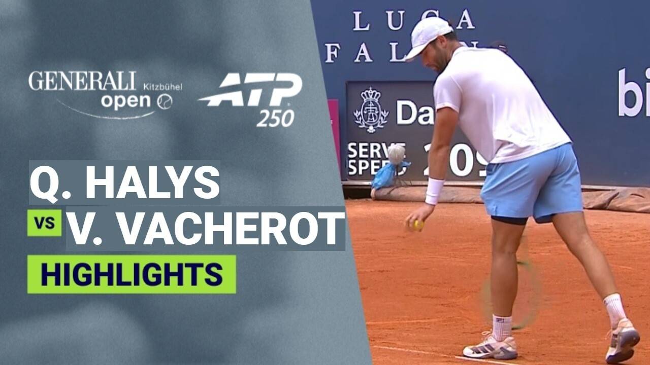 Quentin Halys vs Valentin Vacherot - Round 2 | ATP 250: Generali Open 2026