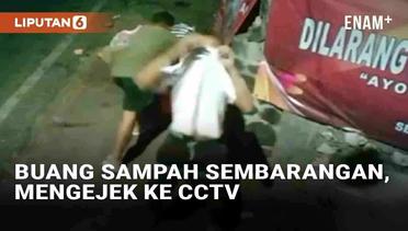 Viral Sejumlah Pria di Bali Buang Sampah Sembarangan, Mengejek ke CCTV