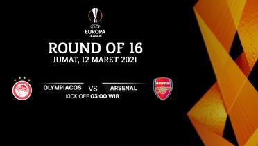 Olympiacos vs Arsenal - Round Of 16 I UEFA Europa League 2020/21