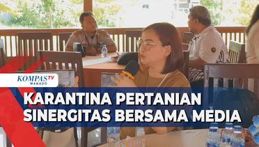 Karantina Pertanian Gelar Diskusi Bersama Dengan Para Jurnalis Manado