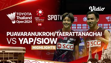 Dechapol Puavaranukroh/Sapsiree Taerattanachai (THA) vs Roy King Yap/Valeree Siow (MAS) - Highlights | Toyota Thailand Open 2024 - Mixed Doubles