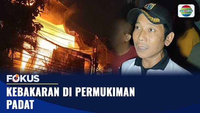 Api Melalap Rumah yang Dijadikan Tempat Usaha Konveksi | Fokus