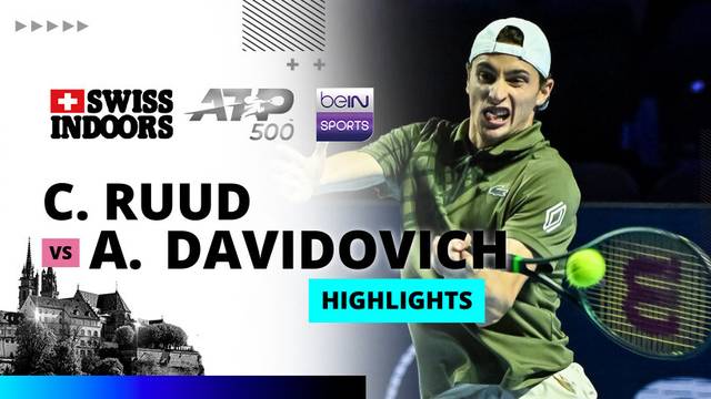 C. Ruud vs A. Davidovich Fokina - Highlight | ATP 500: Swiss Indoors Basel 2025