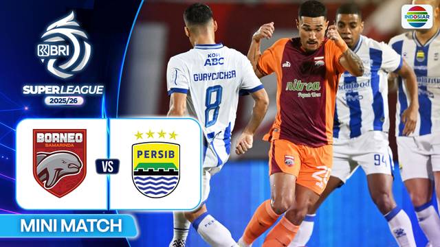 Borneo FC Samarinda VS Persib - Mini Match | BRI Super League 2025/26
