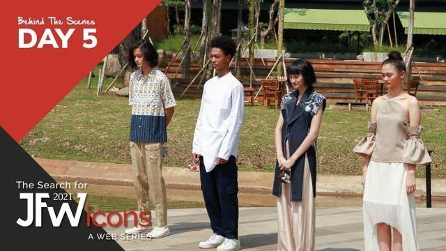 Syuting Sebelum Matahari Terbit bareng Nicoline Patricia (Behind the Scenes - The Search for JFW 2021 Icons)