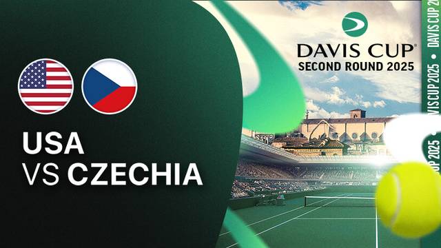 USA vs Czechia - Full Match | Davis Cup 2025