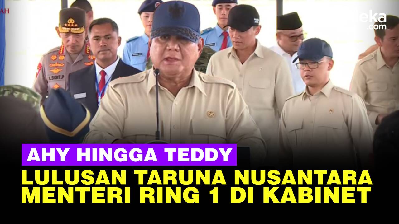 Prabowo Pamer Nama Besar Lulusan Taruna Nusantara, AHY hingga Teddy ...
