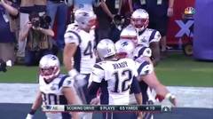 Brady to LaFell for the first TD of Super Bowl XLIX 