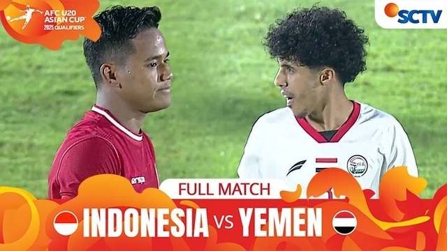 Indonesia vs Yemen - Full Match | AFC U20 Asian Cup 2025 Qualifiers