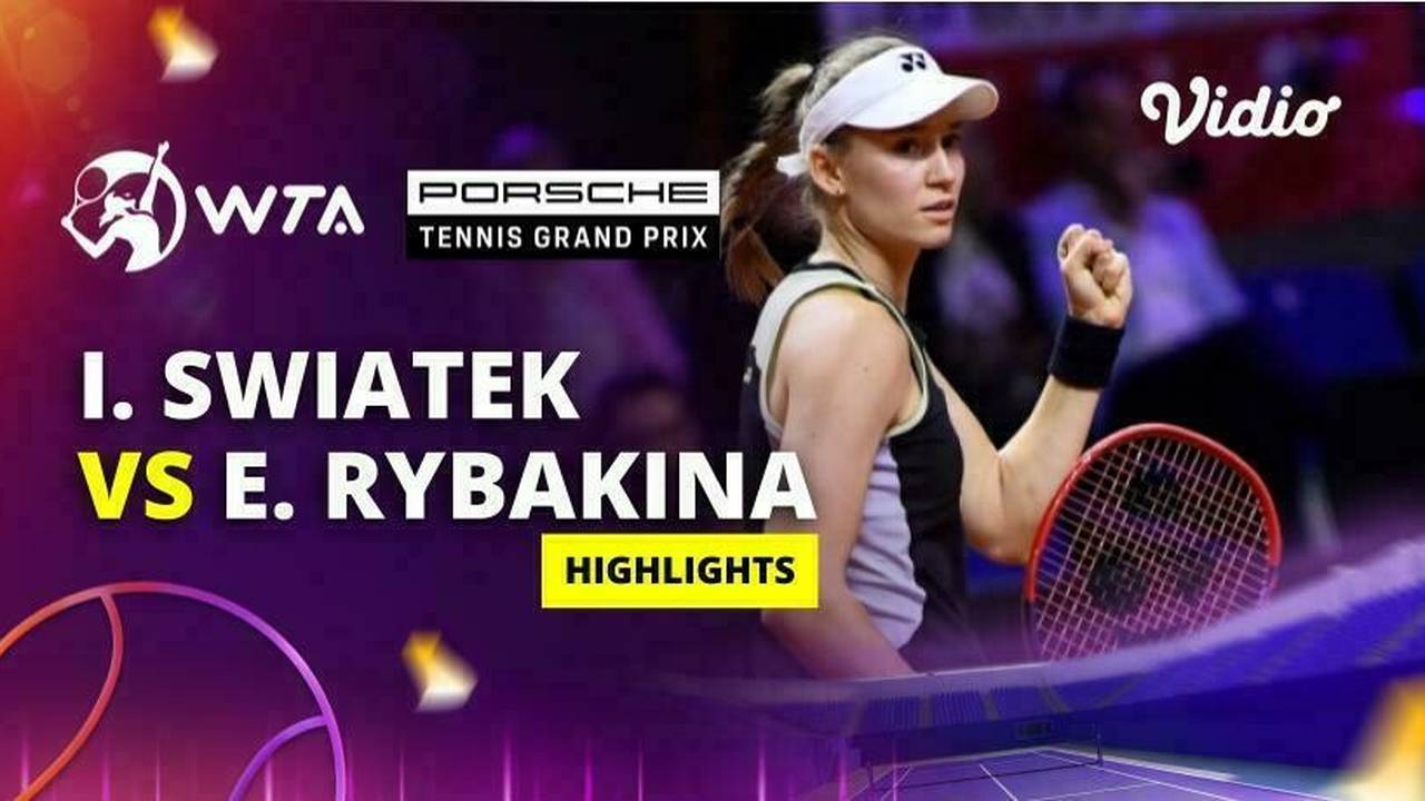 Semifinal: Iga Swiatek vs Elena Rybakina - Highlights | WTA Porsche