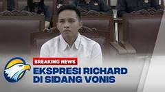 BREAKING NEWS - Ekspresi Richard Eliezer Dalam Sidang Vonis