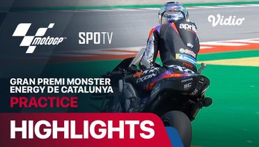 MotoGP 2024 Round 6 - Gran Premi Monster Energy de Catalunya: Practice - Highlights | MotoGP 2024