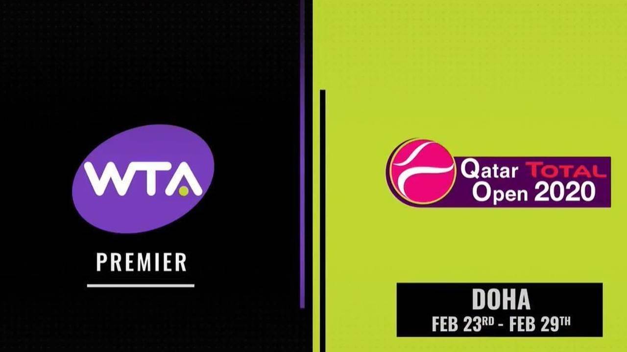2020 WTA Qatar Total Open Promo WTA 2020 Vidio