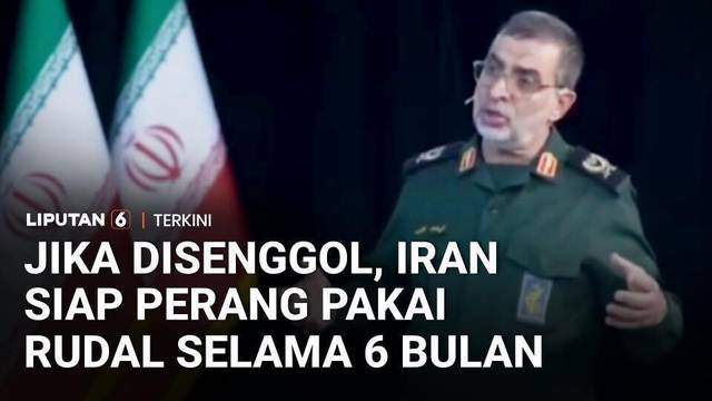 Iran Tegaskan Stok Rudal Balistik Siap Perang Hingga Enam Bulan Kedepan | Liputan 6