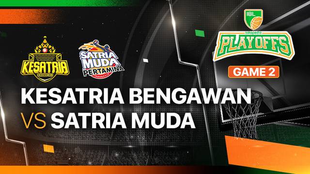 Playoffs - Game 2: Kesatria Bengawan Solo vs Satria Muda Pertamina Jakarta - Full Match | IBL Tokopedia 2024