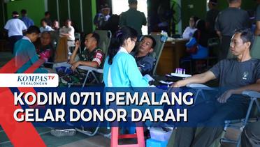 Kodim 0711 Pemalang Gelar Donor Darah
