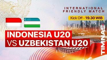Indonesia U-20 vs Uzbekistan U-20 - International Friendly Match