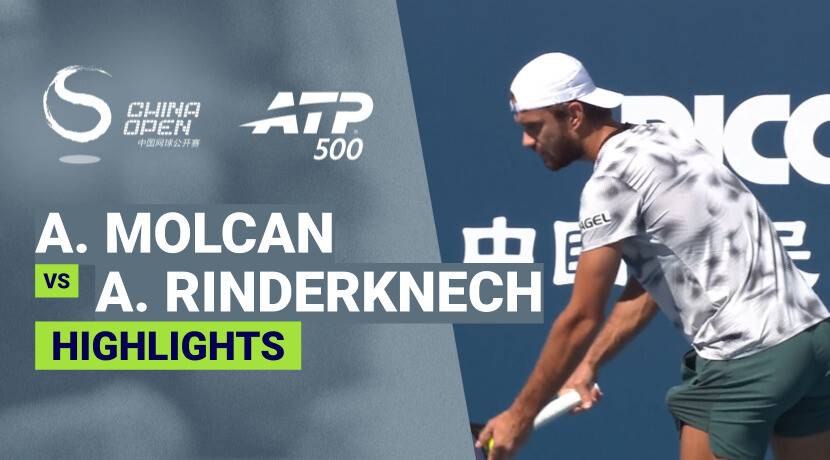 Alex Molcan vs Arthur Rinderknech - Round 1 (HSBC Moon) | ATP 500: China Open 2026
