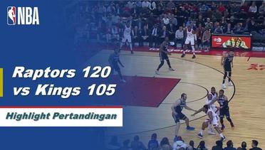 NBA | Cuplikan Hasil Pertandingan - Raptors 120 vs Kings 105