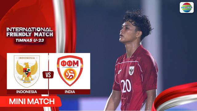 Indonesia VS India - Mini Match | International Friendly Match Timnas U23