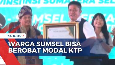 Gubernur Sumsel Luncurkan Program 'Sumsel Berkat', Warga Bisa Berobat Hanya dengan Modal KTP