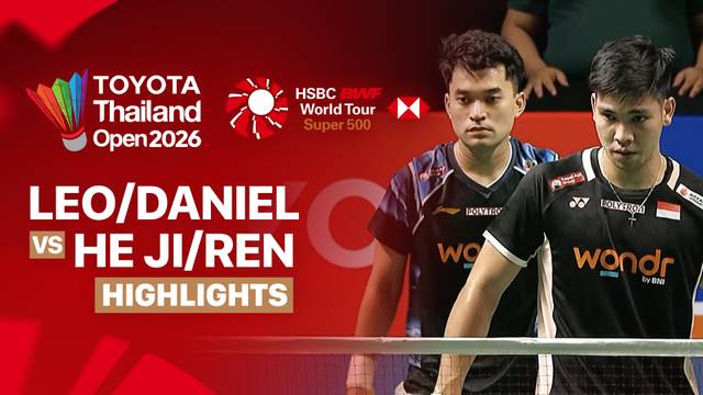 Leo Rolly Carnando/Daniel Marthin (INA) vs He Ji Ting/Ren Xiang Yu (CHN) - Men's Doubles Semifinals | TOYOTA Thailand Open 2026 - Highlight | Toyota Thailand Open 2026