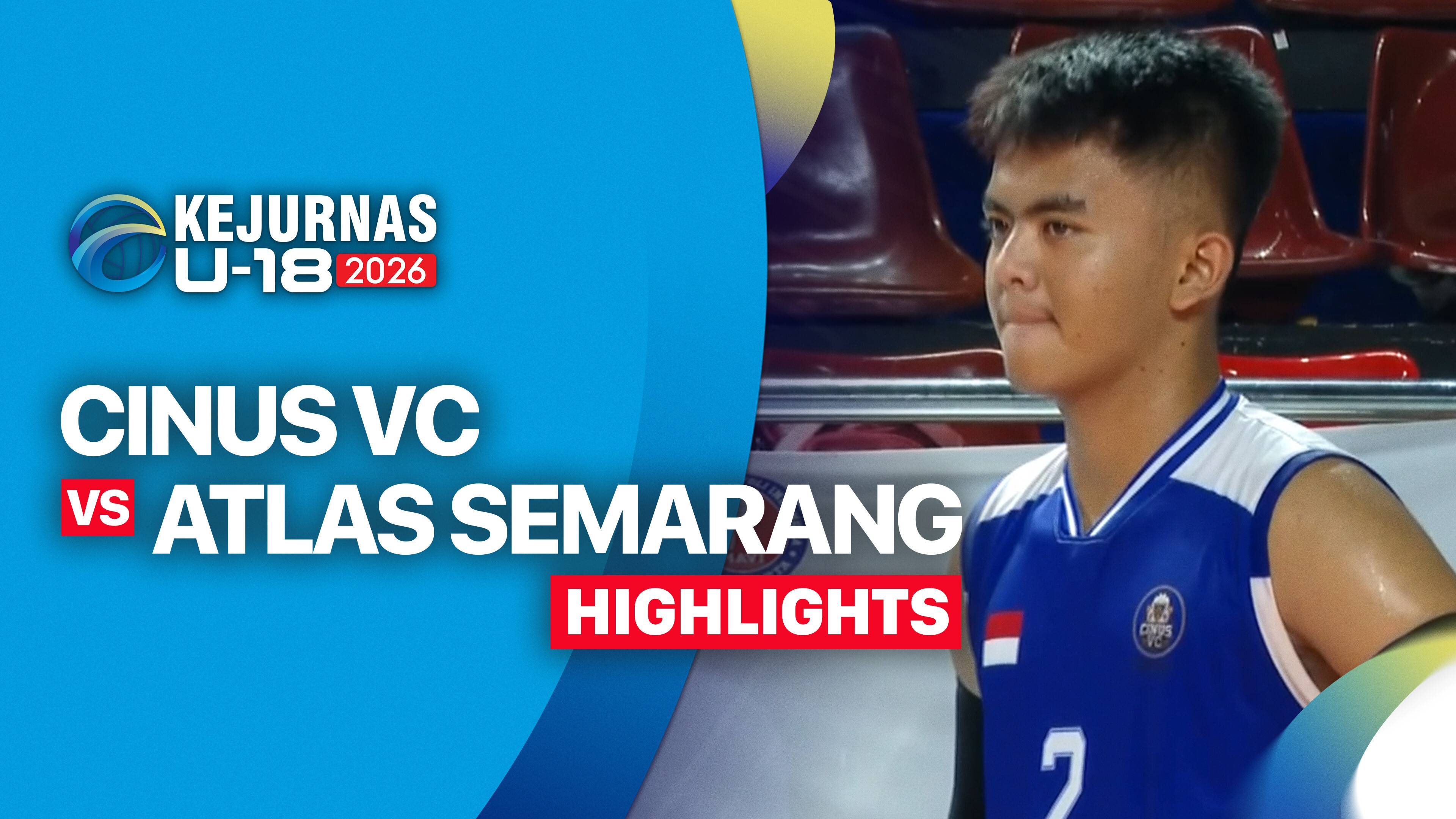 situs slot asing Semifinal Putra: Cinus VC vs Atlas Semarang - Highlight | Kejurnas Bola Voli Antarklub U-18 2026