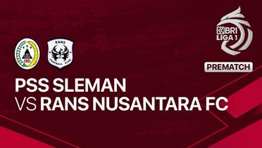 Jelang Kick Off Pertandingan - PSS Sleman vs RANS Nusantara FC