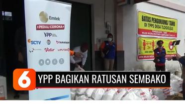 YPP Bagikan Ratusan Paket Sembako Kepada Warga Terdampak Erupsi Gunung Merapi | Liputan 6